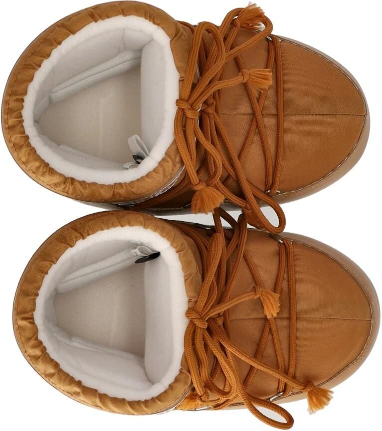 Moon Boot Oranje Nylon Veterschoenen Enkellaarzen - Foto 3