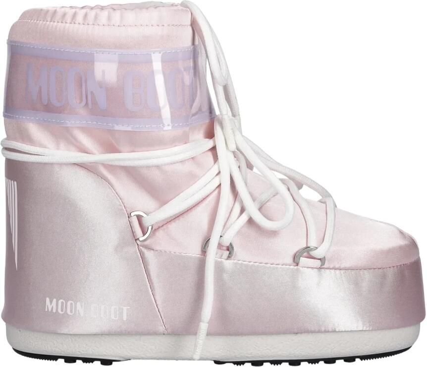 Moon Boot Nylon Enkellaarzen met Koord voor