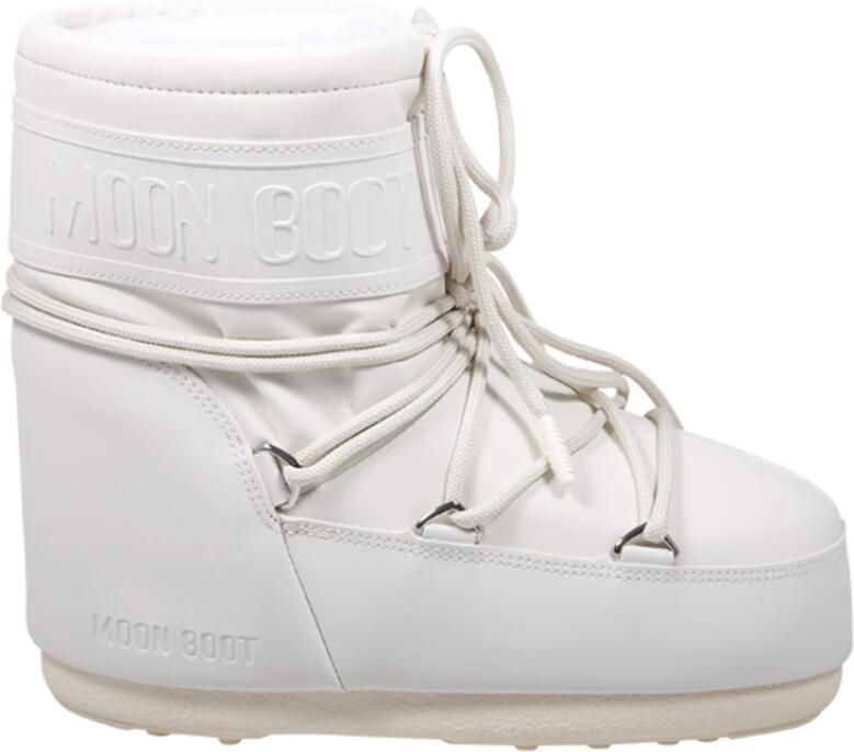 Moon boot Sneeuwlaarzen Icoon Laag Rubber Beige Dames - Foto 2