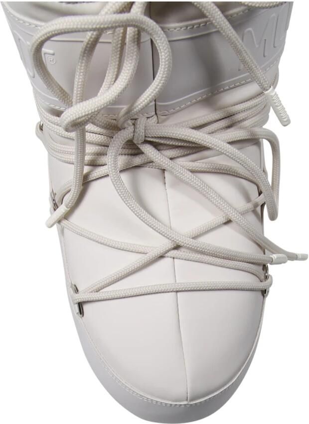 Moon boot Sneeuwlaarzen Icoon Laag Rubber Beige Dames - Foto 3