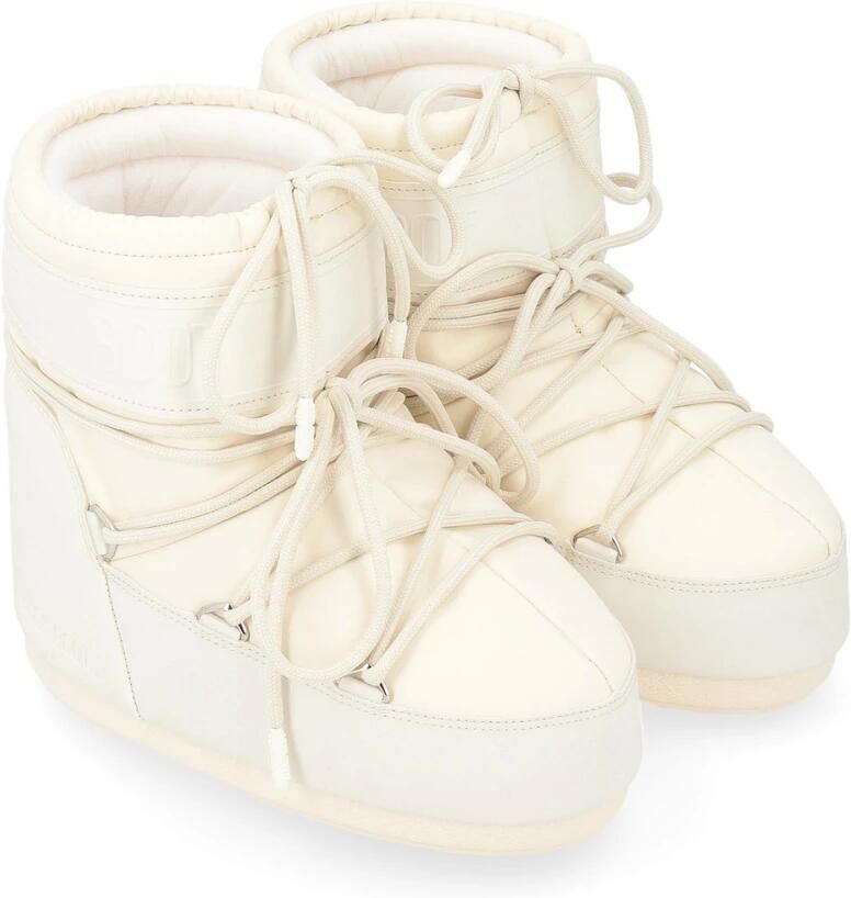 MOON BOOT Snowboots Dames Icon Low Rubber Maat: 42 44 Materiaal: Textiel Kleur: Beige - Foto 10