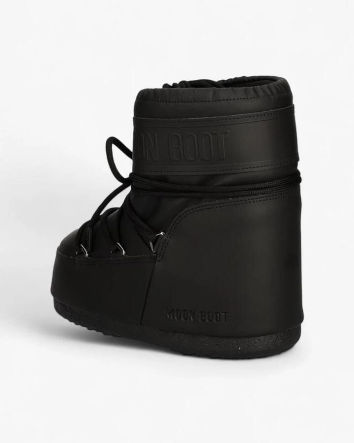 MOON BOOT Snowboots Icon Low Rubber Rubber Zwart - Foto 12