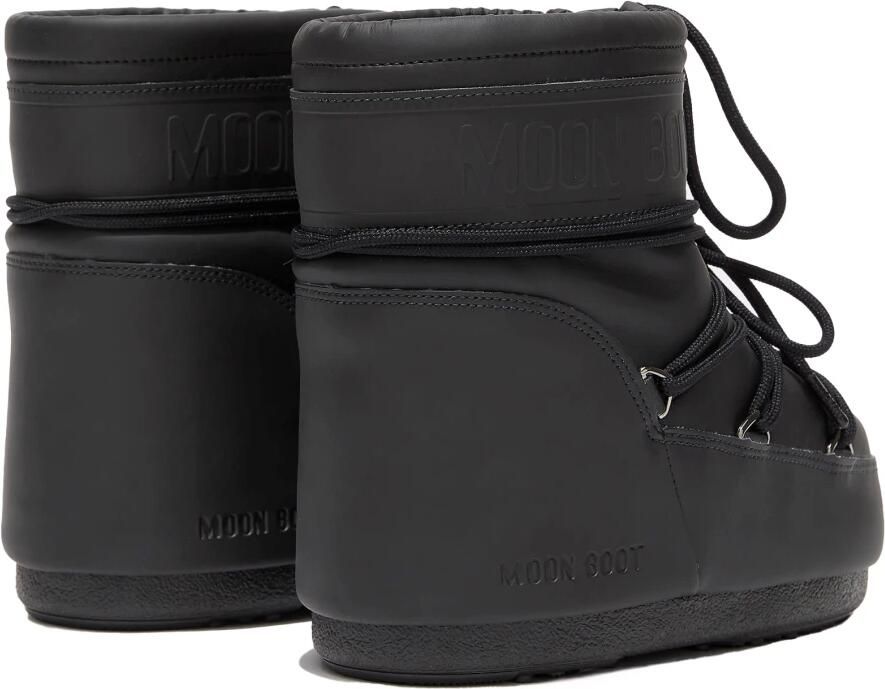 MOON BOOT Snowboots Icon Low Rubber Rubber Zwart - Foto 4