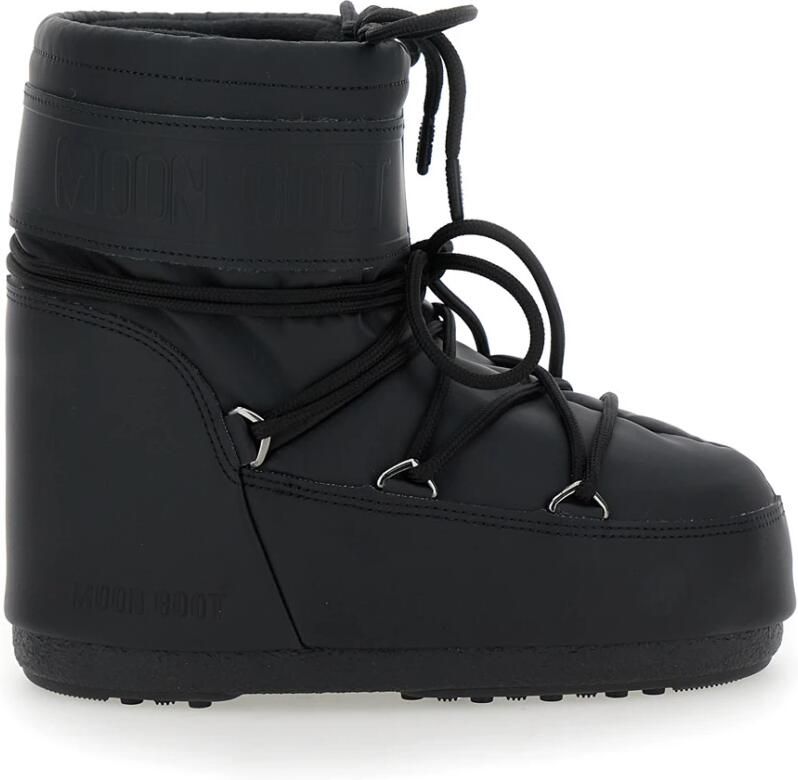 MOON BOOT Snowboots Icon Low Rubber Rubber Zwart - Foto 15