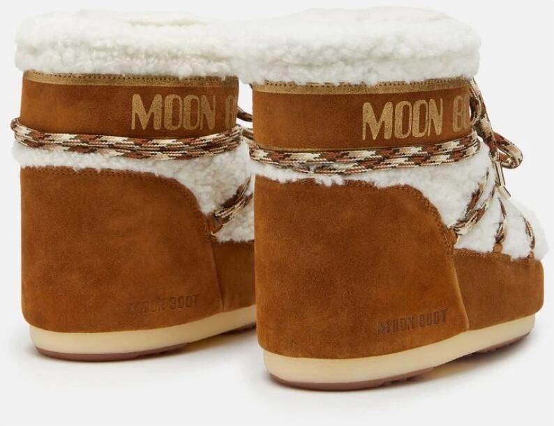 MOON BOOT Snowboots Dames Icon Low Shearling Maat: 42 44 Materiaal: Suède Kleur: Bruin - Foto 13