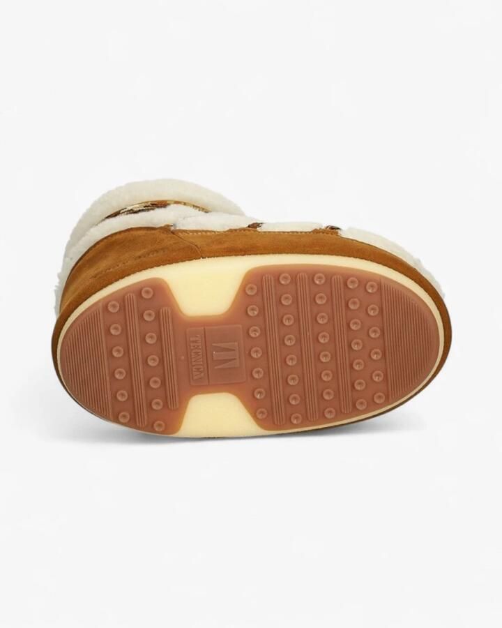 MOON BOOT Snowboots Dames Icon Low Shearling Suède Bruin - Foto 4