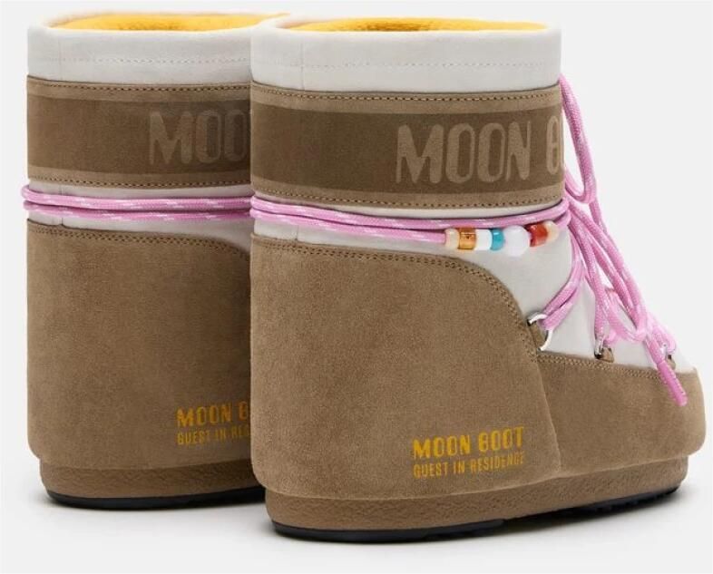 Moon Boot Icon Low Suede Bead Boots