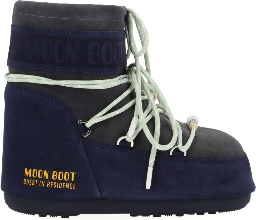 Moon Boot Icon Low Suede Beads