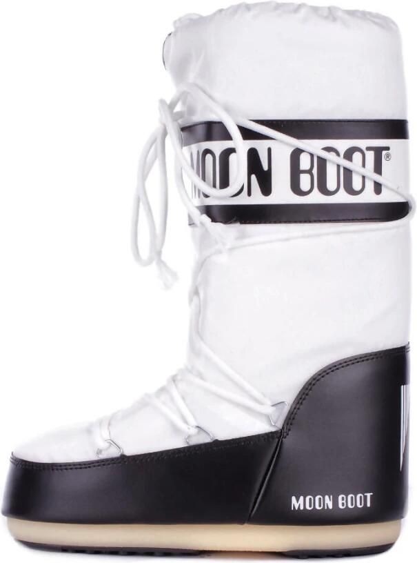 MOON BOOT Snowboots Nylon Veter Snowboot Maat: 35 38 Materiaal: Nylon Kleur: Wit - Foto 5