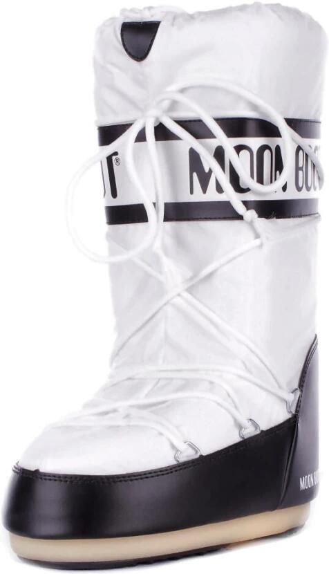 MOON BOOT Snowboots Nylon Veter Snowboot Maat: 35 38 Materiaal: Nylon Kleur: Wit - Foto 6