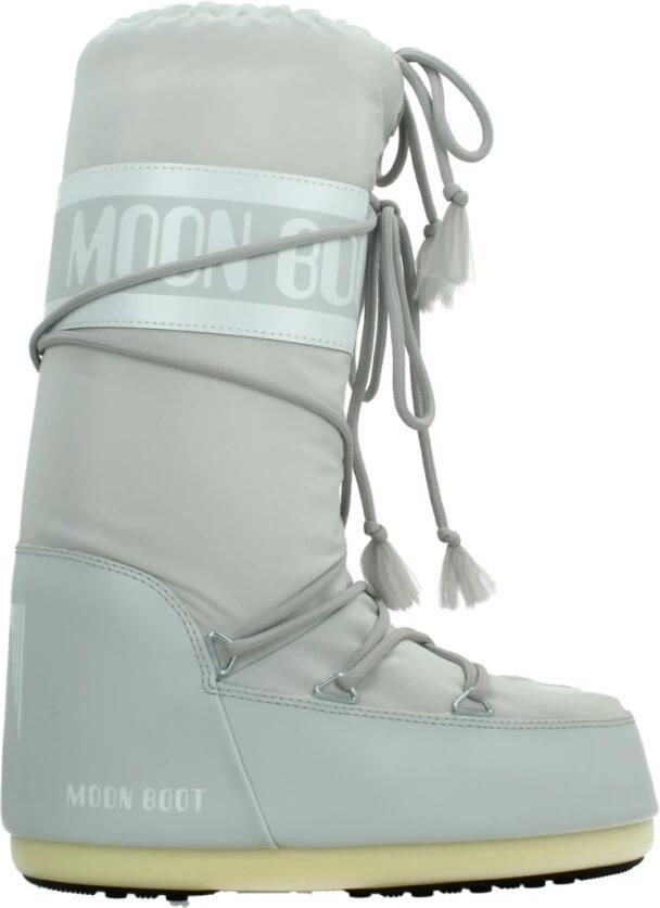 Moon Boot Laarzen Lichtgrijs Mb Icon Nylon Boots Lichtgrijs 80d1400440 - Foto 3