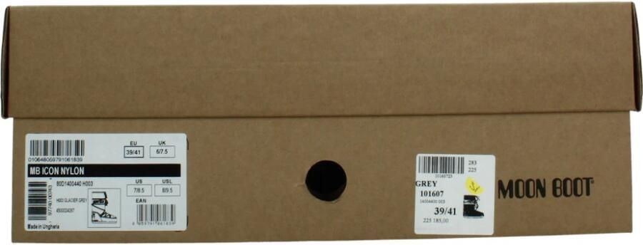 Moon Boot Laarzen Lichtgrijs Mb Icon Nylon Boots Lichtgrijs 80d1400440 - Foto 7