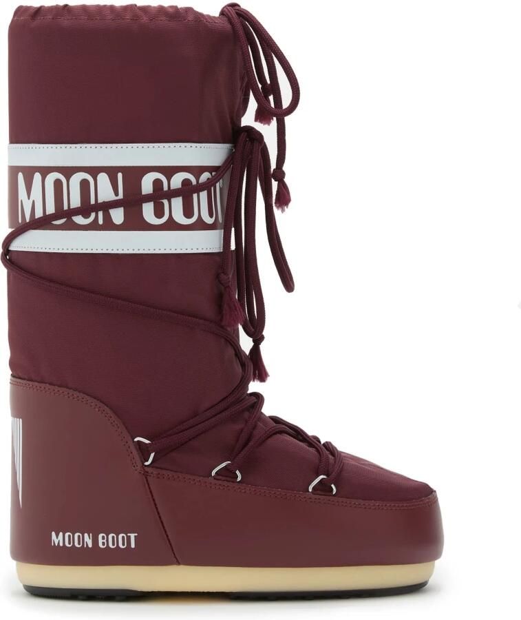 Moon Boot Laarzen Bordeaux Mb Icon Nylon Boots Bordeaux 80d1400440