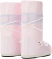 Moon Boot Nylon Winterlaarzen met Logodetail - Roze