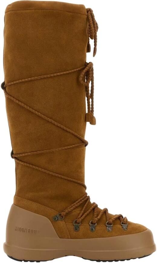 Moon Boot Kniehoge Winterlaarzen met Veters