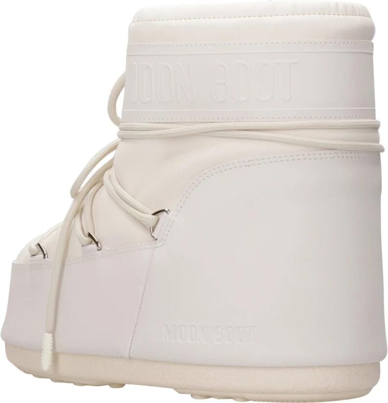 MOON BOOT Snowboots Icon Low Rubber Textiel Beige - Foto 7