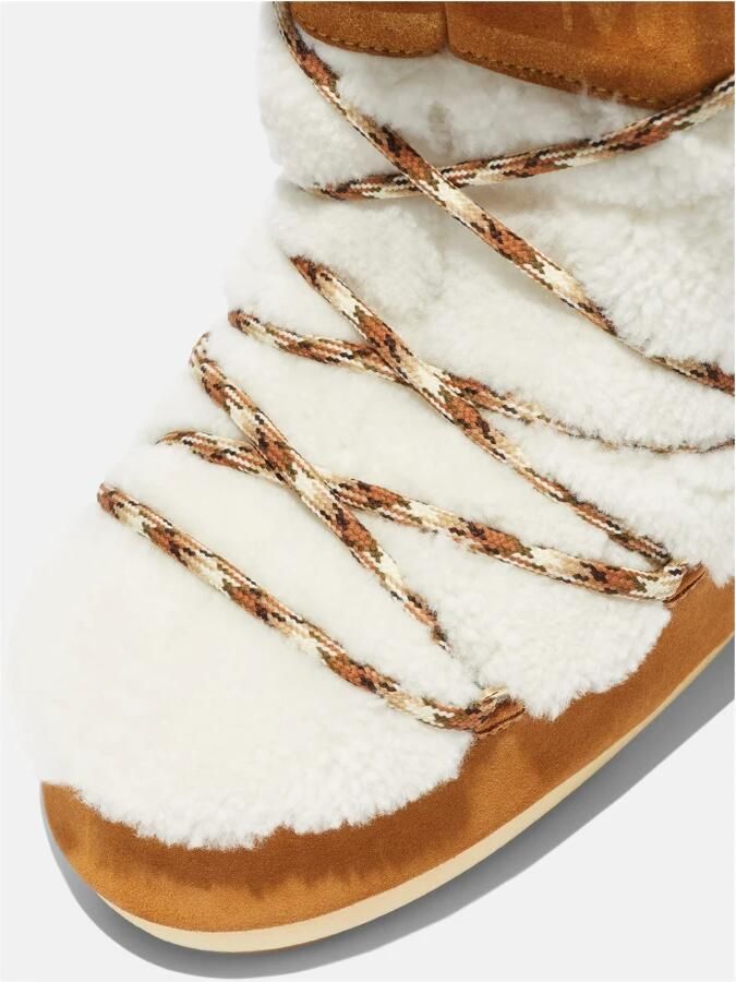 Moon boot Shearling Panel Winterlaarzen Beige Dames - Foto 2