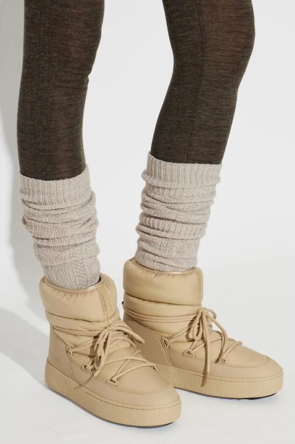Moon Boot LTRACK LOW NYLON WP 24500800 034 Beige - Foto 5