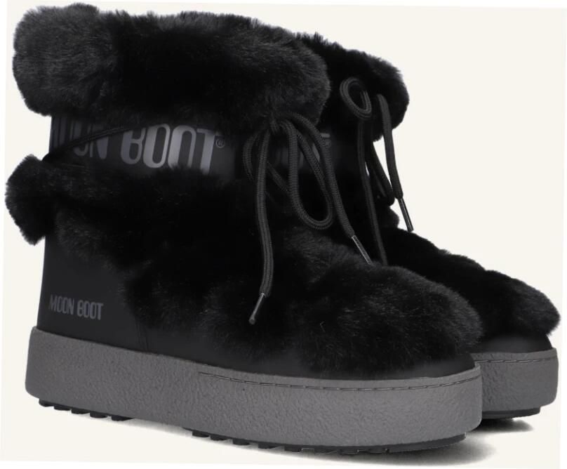 MOON BOOT Snowboots Dames Ltrack Faux Fur Textiel Zwart - Foto 3