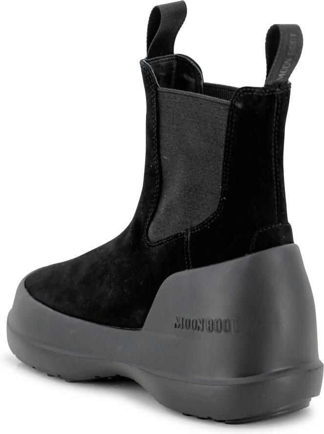 Moon boot Zwarte Suède Chelsea Waterdichte Laarzen Black - Foto 2