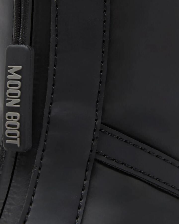 Moon boot Zwarte Enkellaarzen voor Mannen Black Heren
