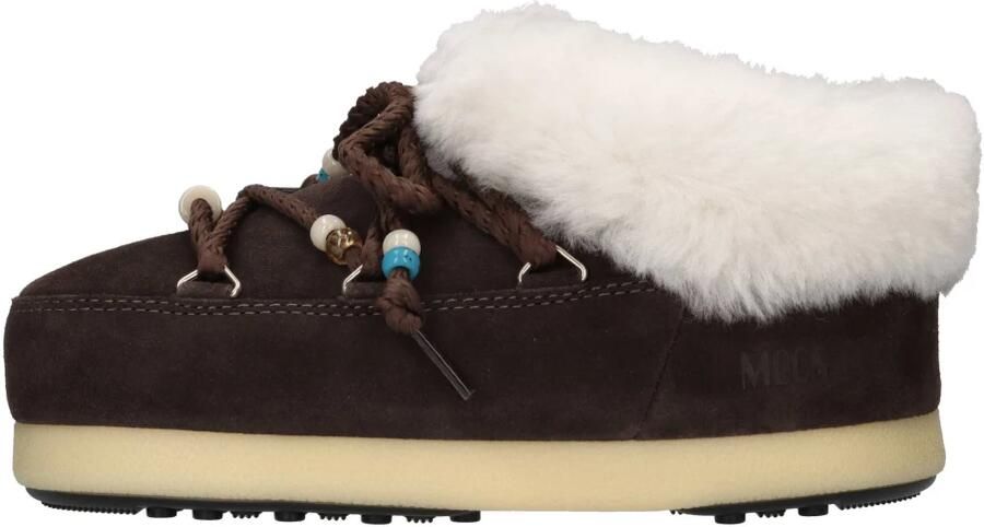Moon boot Chunky Winter Sjaals met Voor Sluiting Brown Dames - Foto 5