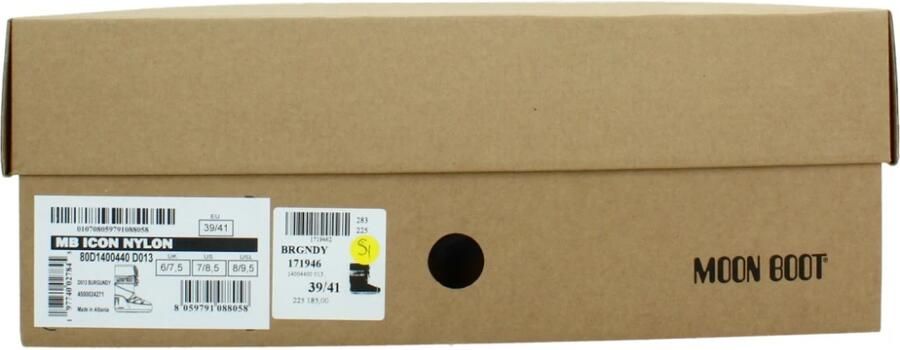Moon Boot Laarzen Bordeaux Mb Icon Nylon Boots Bordeaux 80d1400440 - Foto 12