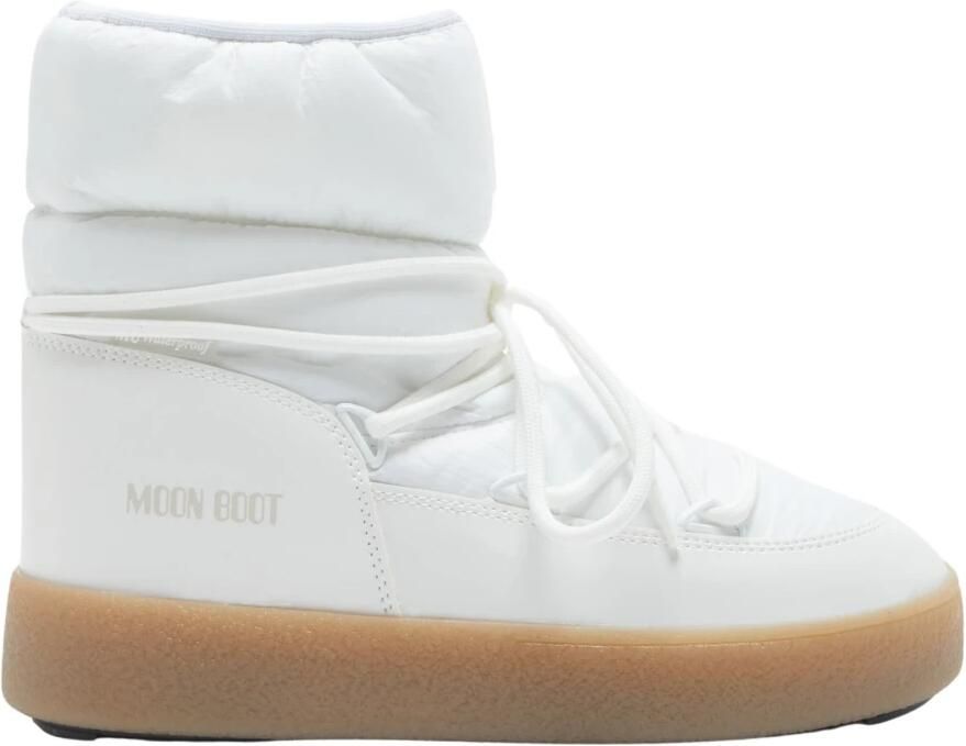 Moonboot Boots & laarzen Mb Ltrack Low Nylon Wp in wit
