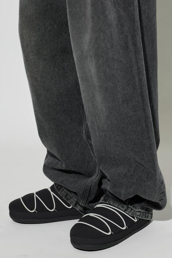 MOON BOOT Muiltjes zwart wit
