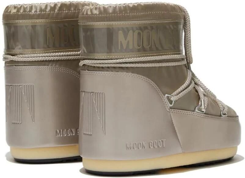 Moon Boot Metallic Sneeuwlaarzen met Logo Print - Foto 3