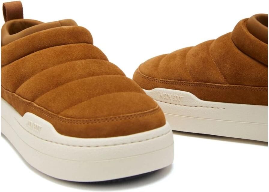 Moon boot Bruine Gewatteerde Instaplaarzen Brown Heren