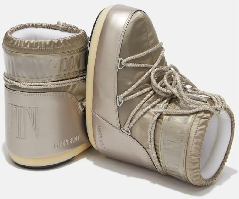 MOON BOOT Snowboots Dames Icon Low Glance Maat: 39 41 Materiaal: Textiel Kleur: Zilverkleurig - Foto 11