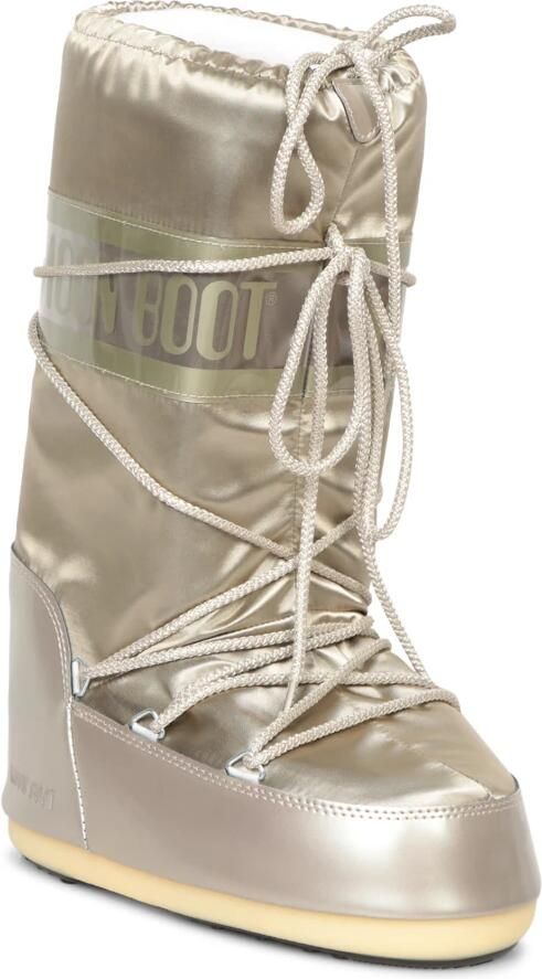 MOON BOOT Snowboots Dames Icon Glance Textiel Zilver - Foto 14