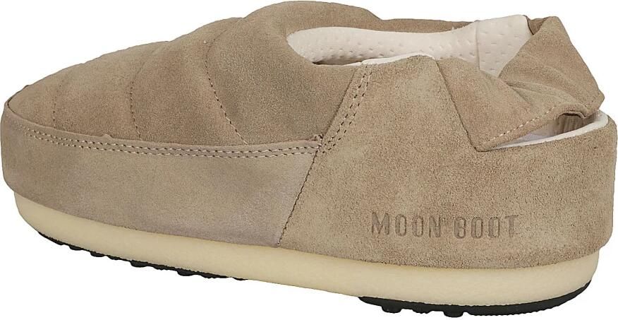 Moon boot Instaplaarzen met Band Beige Dames