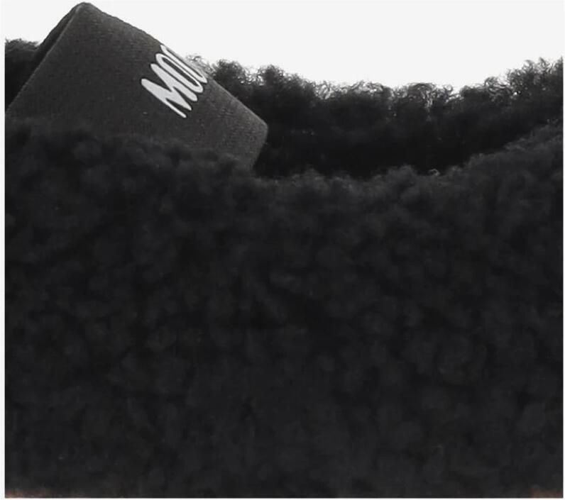 Moon Boot Shearling Ballerina Flats met Logo