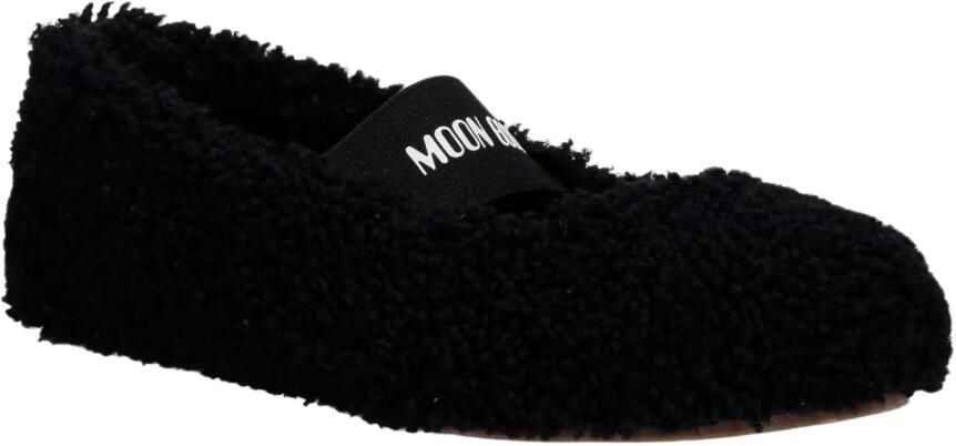 Moon Boot Schoenen Zwart Mb Shearling Ballerina's Zwart 80d2400010