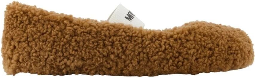 Moon Boot Schoenen Cognac Mb Shearling Ballerina's Cogna d2400010 - Foto 3
