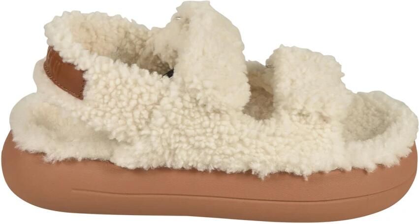 Moon Boot Shearling Sandalen