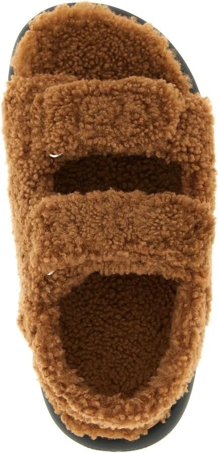 Moon Boot Cognac Mb Shearling Sandal Sandalen Cogna d2420020 - Foto 3