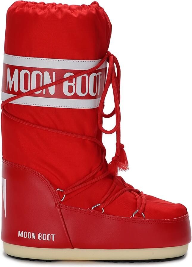 Moon Boot Moonboot Icon Nylon Snowboots Rood - Foto 4