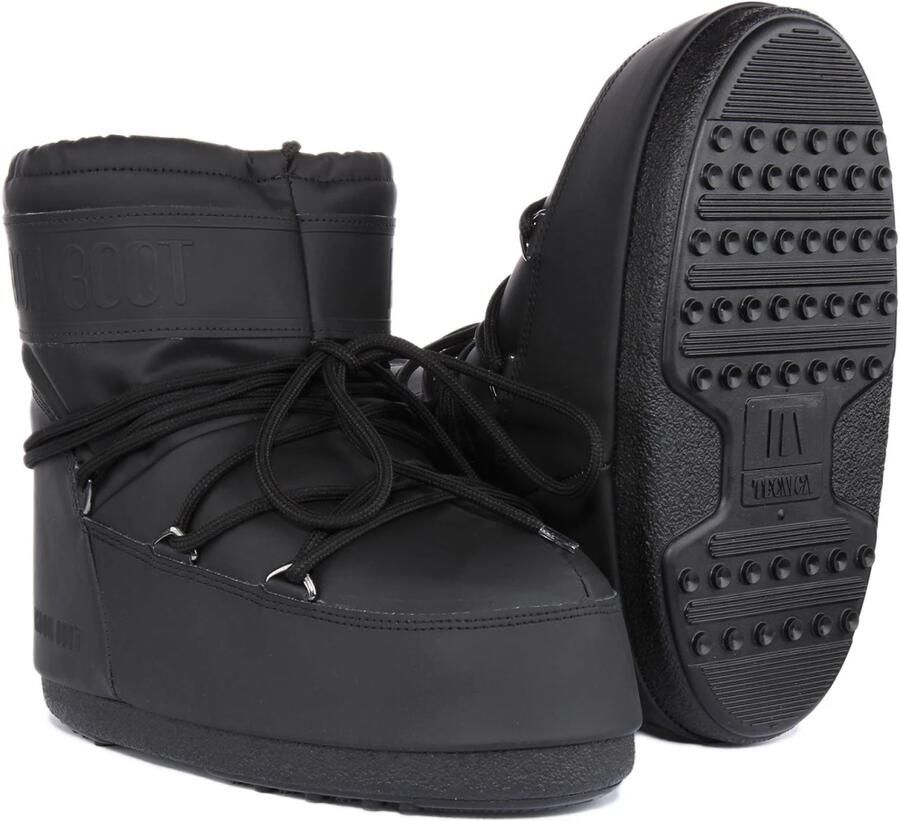 MOON BOOT Snowboots Icon Low Rubber Rubber Zwart - Foto 9