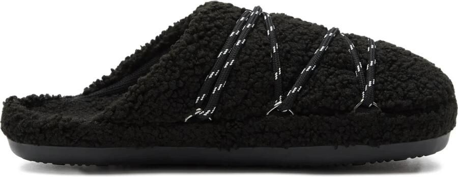 Moon Boot Teddy Lace-up Slippers