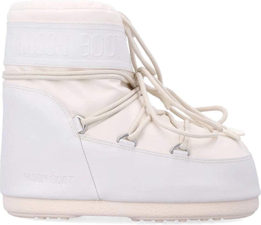 MOON BOOT Snowboots Icon Low Rubber Textiel Beige - Foto 11