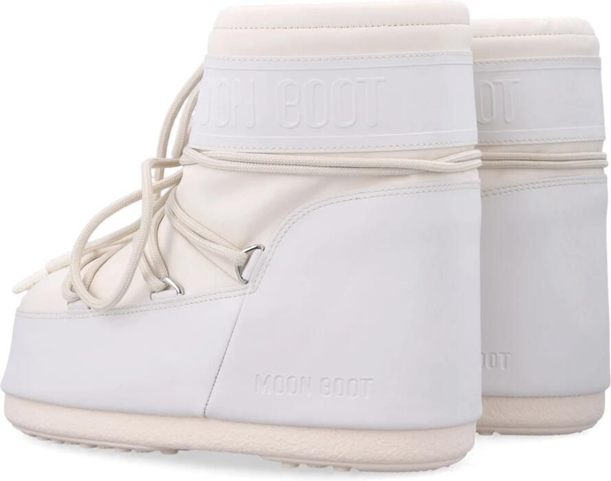 MOON BOOT Snowboots Icon Low Rubber Textiel Beige - Foto 16