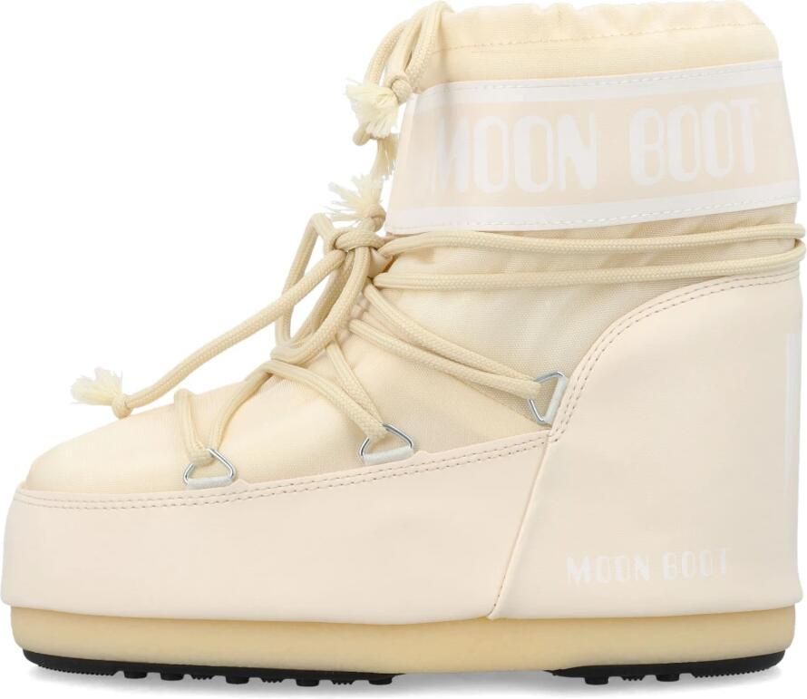 MOON BOOT Snowboots Icon Low Rubber Textiel Beige - Foto 10