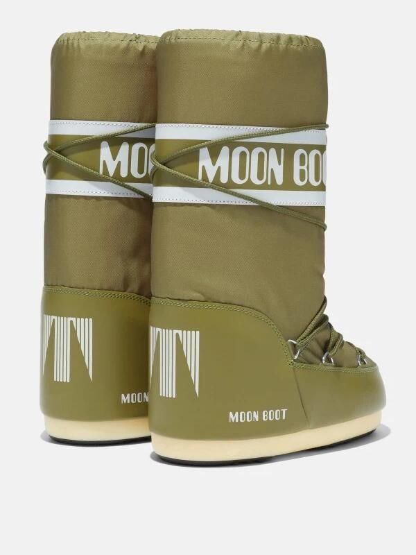 Moon Boot Icon Nylon Laarzen Groen - Foto 3