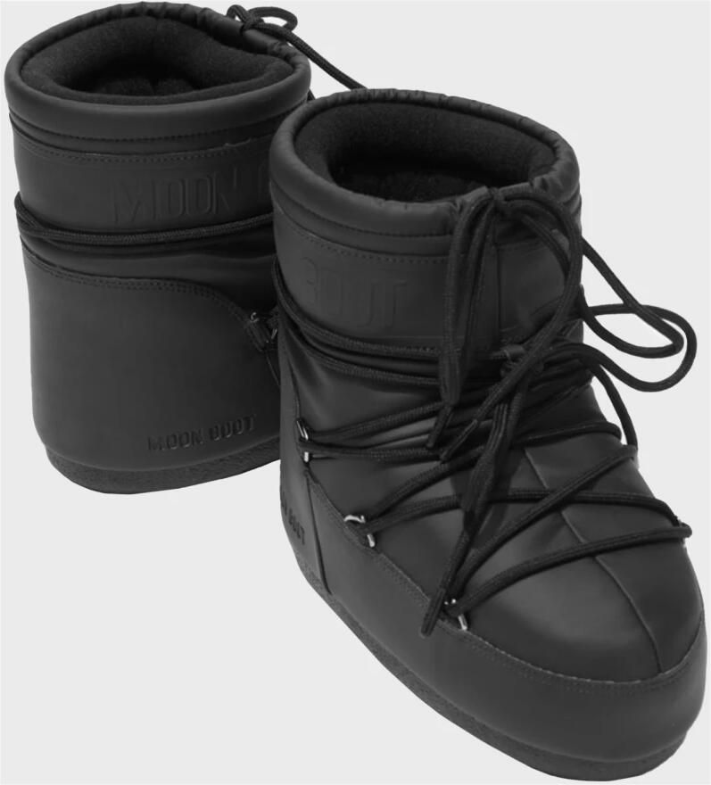 MOON BOOT Snowboots Dames Icon Low Rubber Maat: 39 41 Materiaal: Rubber Kleur: Zwart - Foto 6