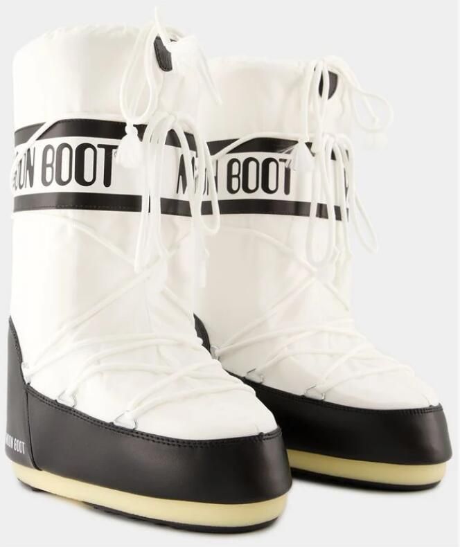 Moon boot Witte Enkellaarzen voor Mannen White Heren
