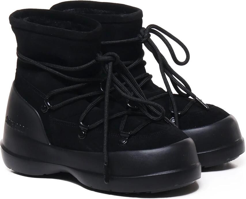 Moonboot Low-Top Sneakers Shoes Black in zwart