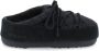 Moon boot Zwarte gewatteerde sandalen met suède accenten Black - Thumbnail 5